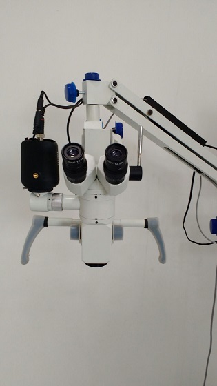 Steel 5 Step Surgical Ophthalmic Microscope