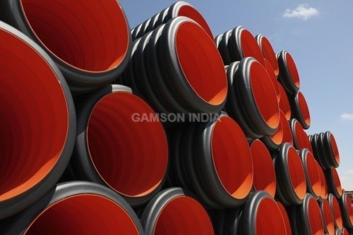 Black And Yellow Hdpe Telecom Duct Pipe