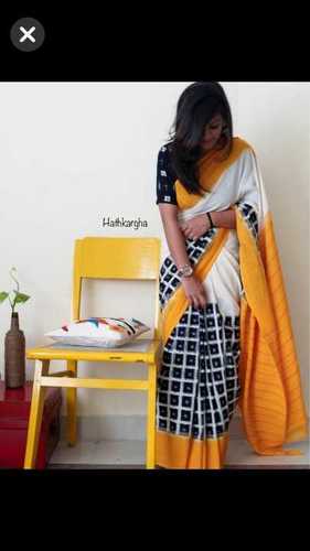 Cotton Printed Sarees