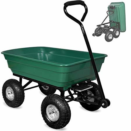 Green & Black Garden Trolley