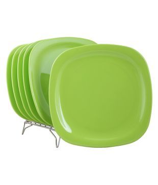 Deluxe Squar Buffet Plate - Plastic Material, Custom Size, Custom Color, Custom Design | Designed for Hospitality, Ideal for Banquets and Catering