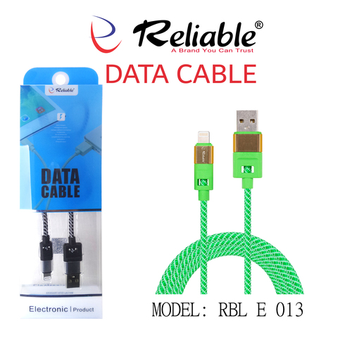 Data Cable - Plastic and Rubber Build | Green Color for Enhanced Flexibility and Durability