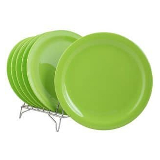 12'' Classic Plate - Plastic Material, Custom Size, Colors & Designs as Per Requirement | Ideal for Hospitality Industry and High Volume Catering Solutions