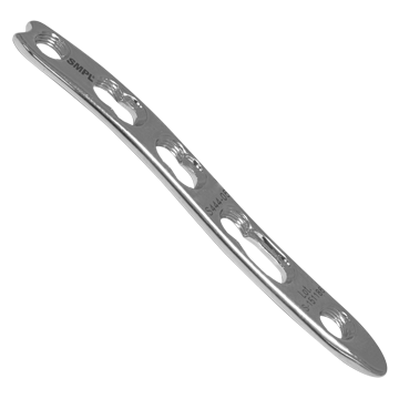 Straight Distal Radius Locking Plate Bone Implants