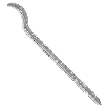 Metaphyseal Distal Humerus Medial Plate - Titanium Material, 7, 9, 11, 13, 15 Hole Sizes | Ideal For Bone Implants, Optimized For Hand Applications