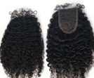 Natural Black Kinky Curl Remy Weave Bundle