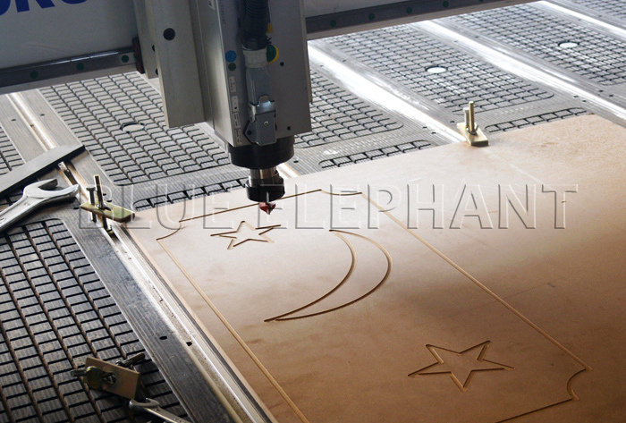 Blue Elephant 1836 Cnc Router - 1800x3600x200mm | High Precision, High Speed, Low Energy Consumption, Italy Hsd Air Cooling Spindle, Taiwan Hiwin Linear Square Rail, Yako 2811 Driver