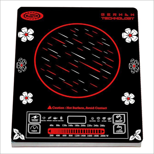 Digital Induction Cooker - Electromagnetic Device for Efficient Heating , Faster Cooking with Extended Lifespan and No Radiant Energy