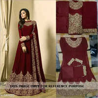 Maroon Party Wear