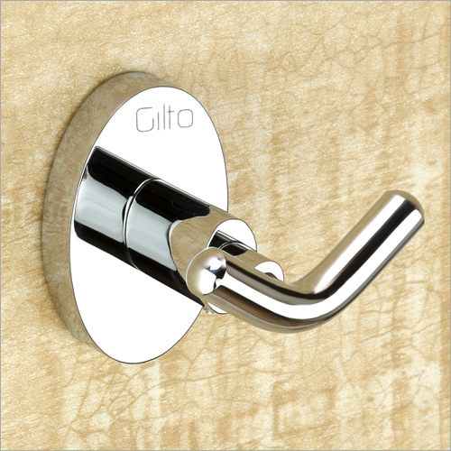 Oval Brass Robe Hook