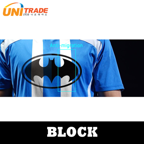 Block Sublimation Heat Transfer Vinyl Application: Textil