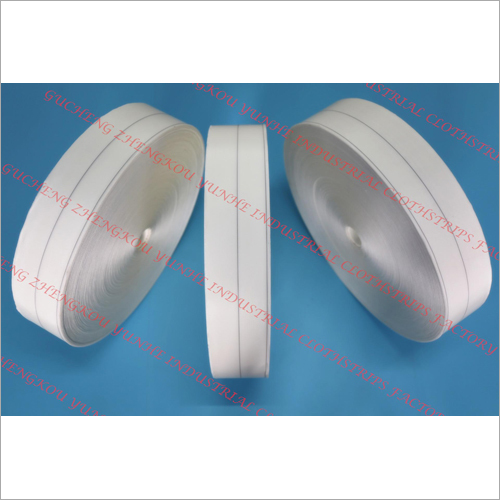 White Nylon Curing Tape - BOPP, 20m Length x 40-60mm Width x 3mm Thickness, Single Sided Adhesive, Durable and Heat Shrinkable for Various Applications