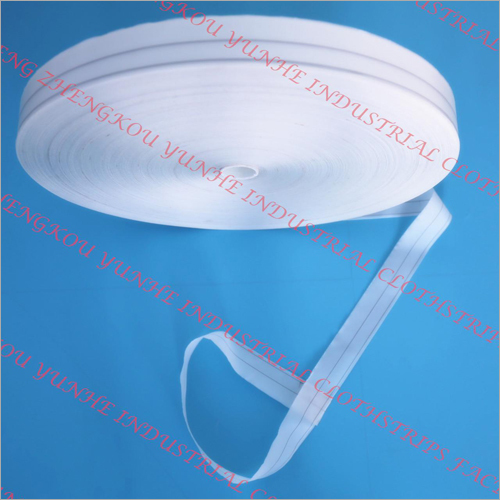 25mm Nylon 66 Curing Tape - 25mm Width, 20m Length, White Color, 0.25mm Thickness | Waterproof, Fire Retardant, Corrosion Proof