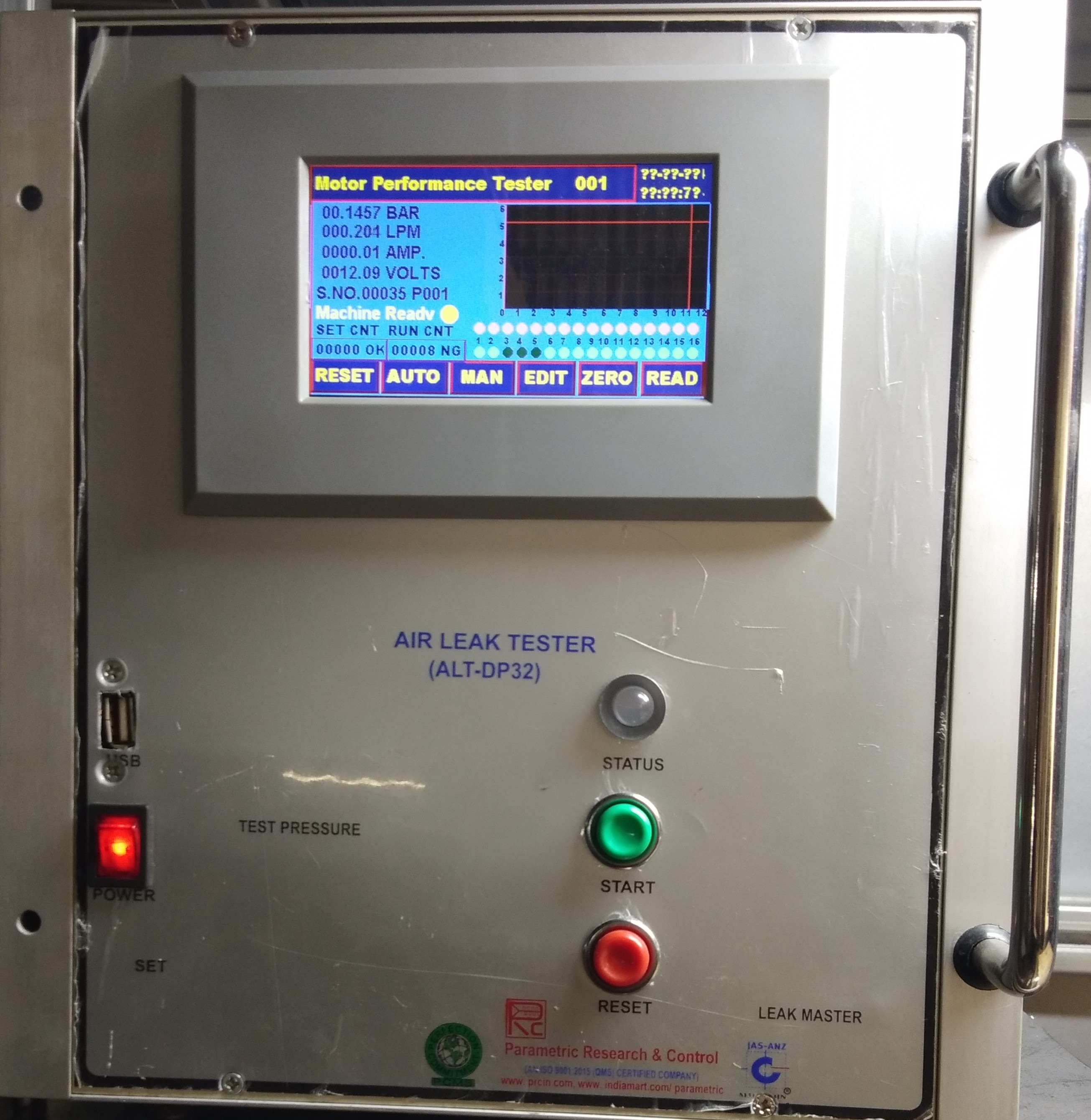 Motor Performance & Leakage Testing Machine - Automatic Grade: Automatic