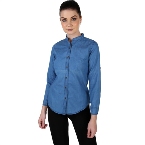 Ladies Denim Shirt