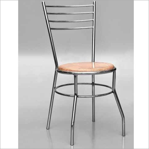 Steel Chair - Metallic Alloy Build | Impact Resistant, Rust Proof, Modern Design, Customizable Options Available for Bulk Orders