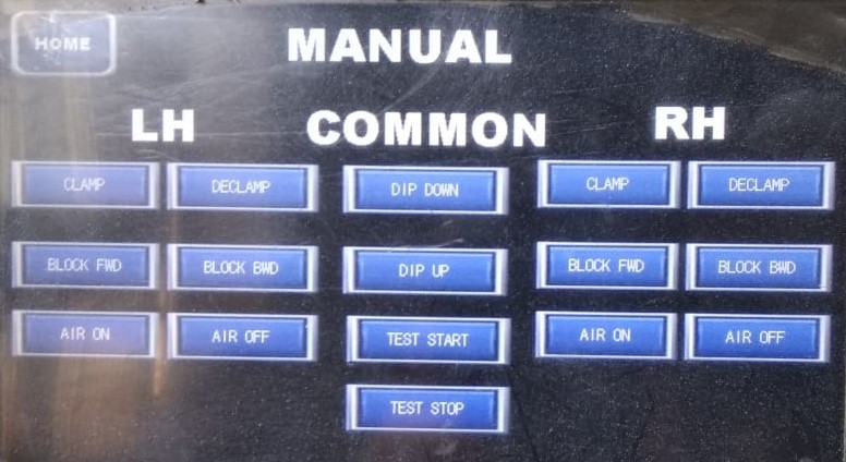 Mv Body Leakage Testing - Gas Pressure: 1 To 12 Bar