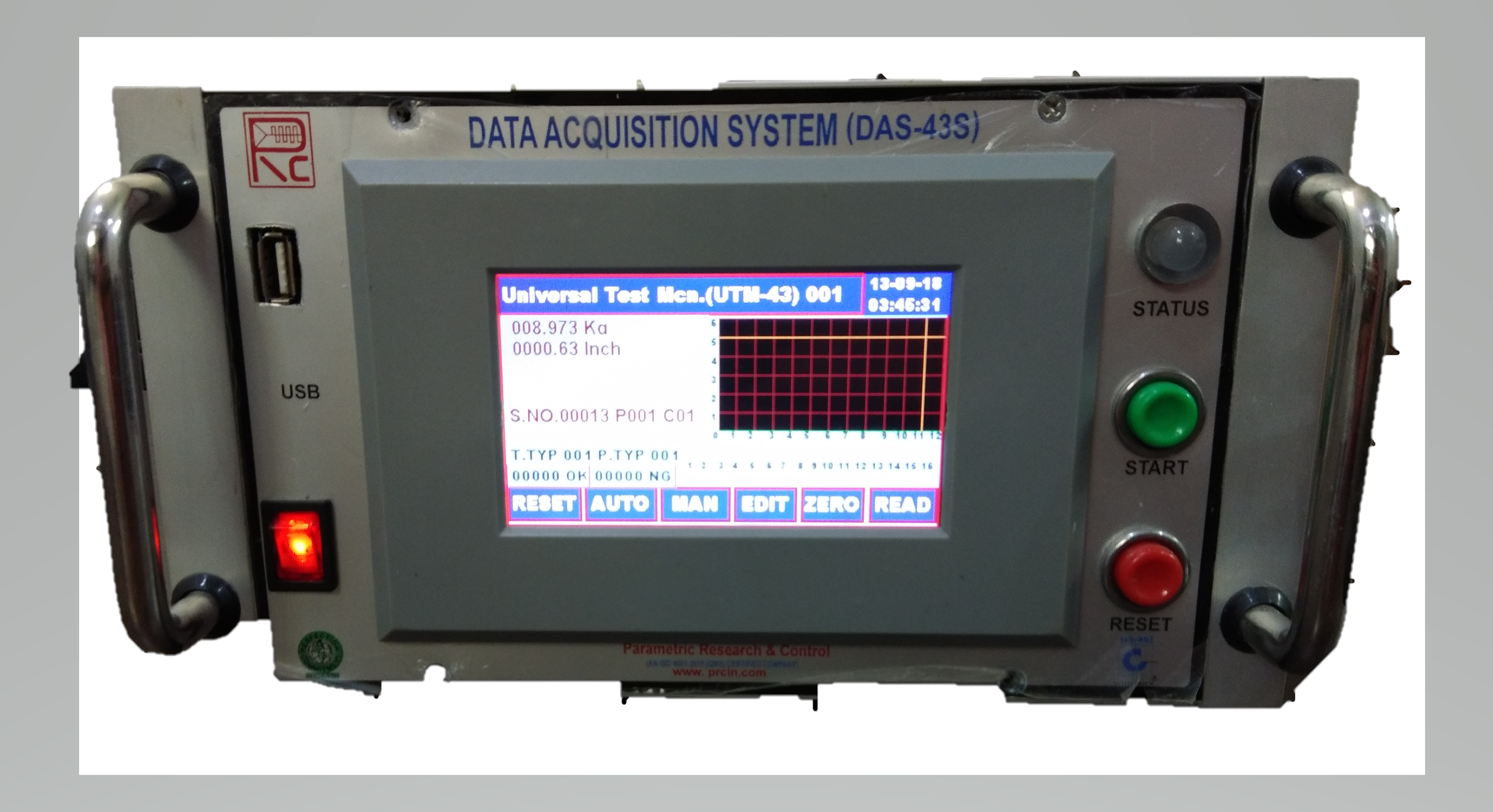 Computerized Universal Testing Machines - Capacity: 50 Kg X 0.1 Kg Kg/hr