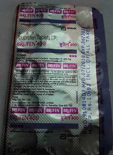 Ibuprofen Tablets Health Supplements