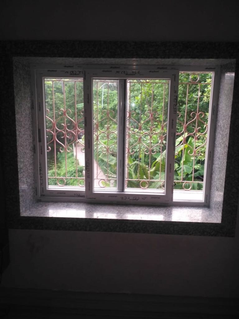 Aluminium Sliding Window - Anodised & Powder Coated, 4-5 Mm Glass Size | Durable, Abrasion Resistant, Easy To Install, Customized Designs