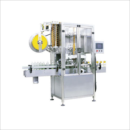 Shrink Sleeve Label Applicator - Stainless Steel, 1500mm x 1000mm x 1800mm | 220V Power, 100-200 Bottles/Min Labeling Speed, PLC Control System