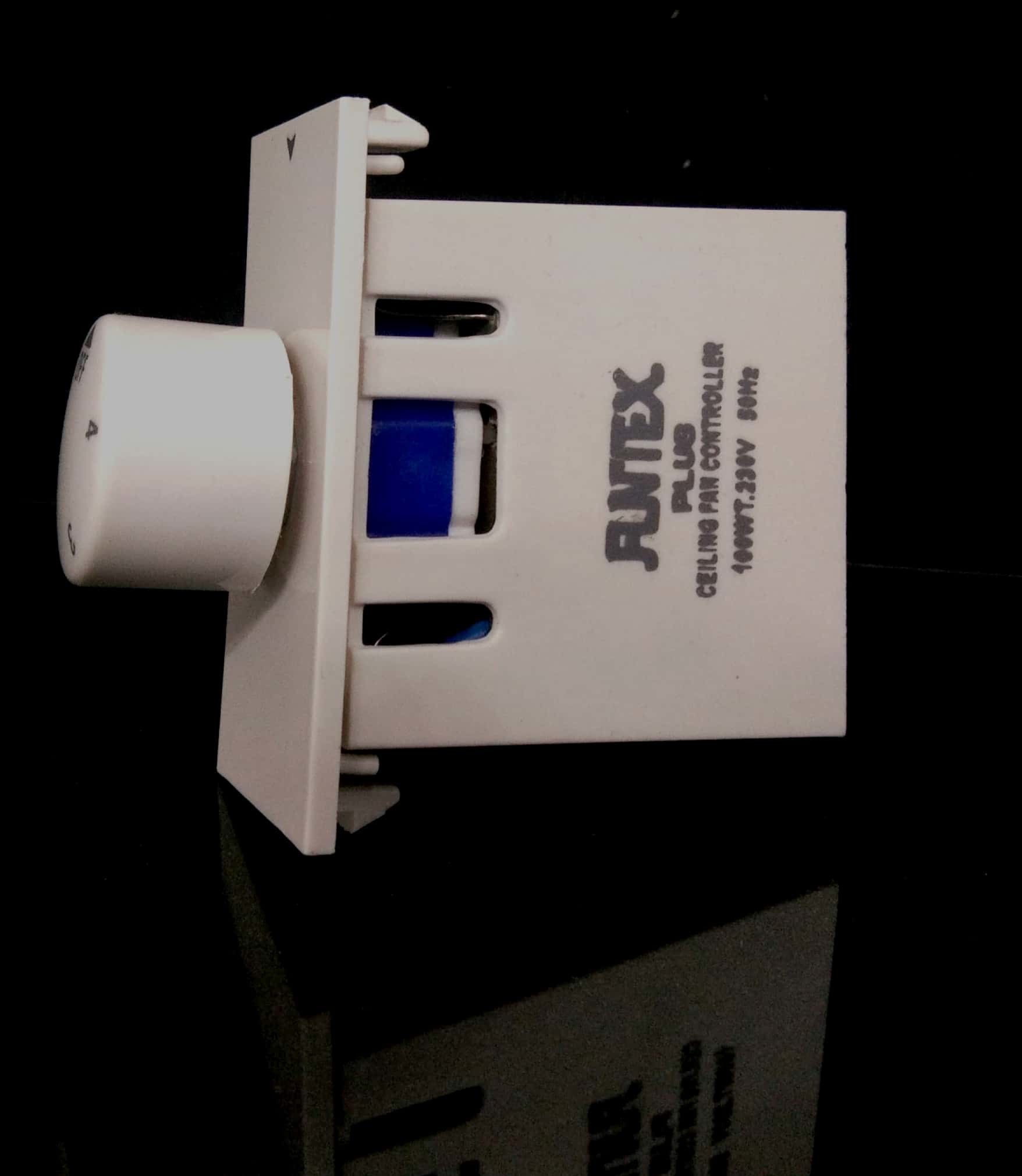 1m Regulator 4 Step - White Color, Application For Home And Office | No Warranty, Ideal For Efficient Fan Control
