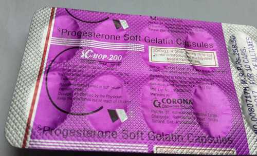 Progesterone Soft Gelatin Capsules General Medicines