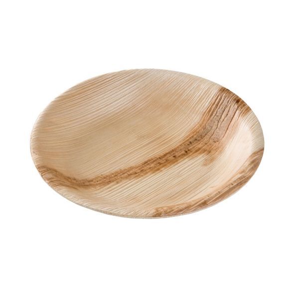 Round Palm Leaf Plate