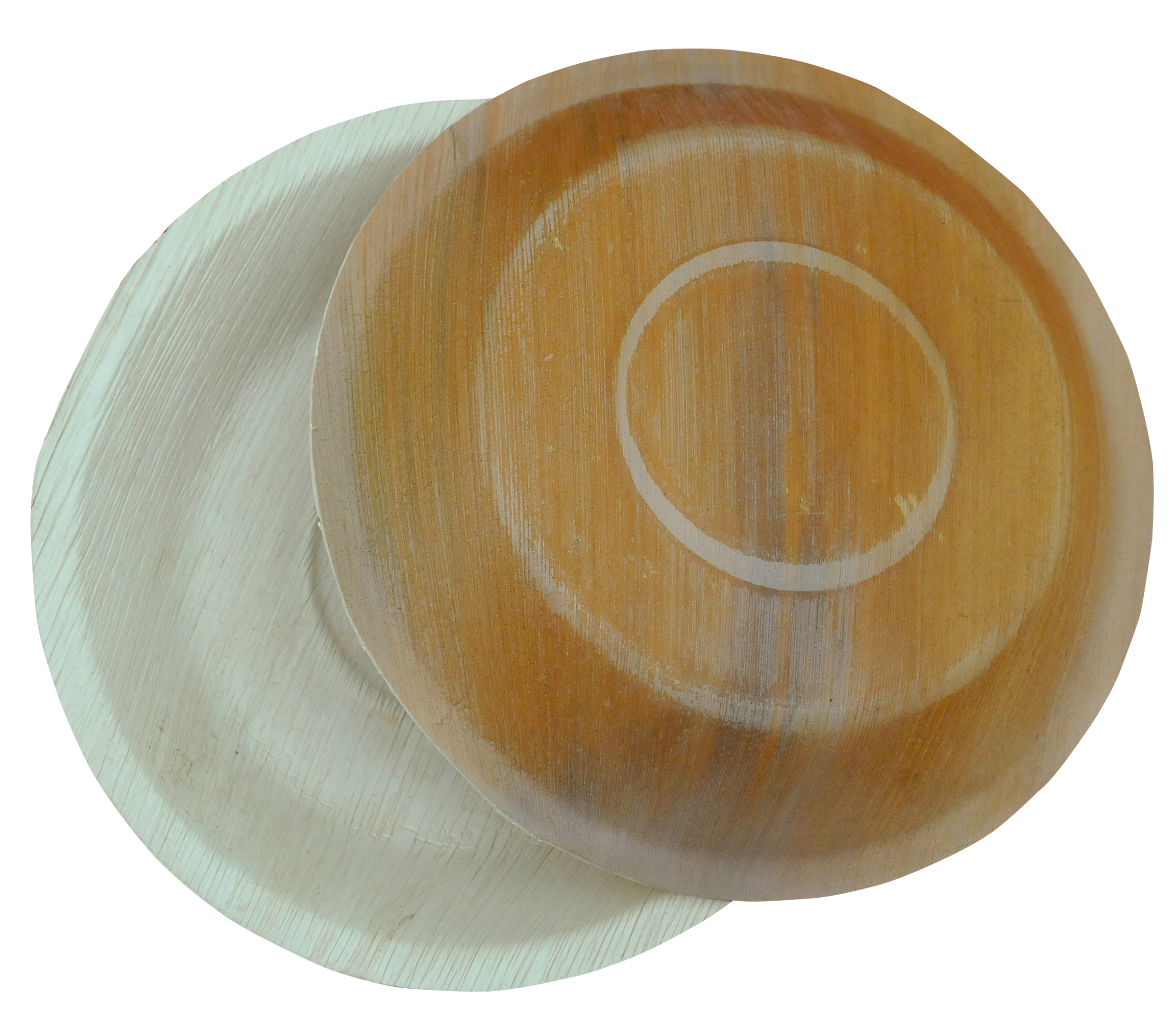 Round Palm Leaf Plate