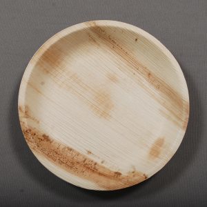 Round Palm Leaf Plate