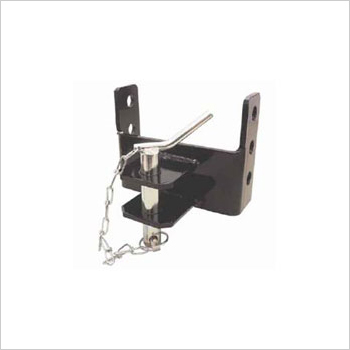 Red Hitch Pins - Steel, Standard Size, Red Color | Powder Coated Finish, Painted Surface, Ideal for Securing Trailer Hitch Connections