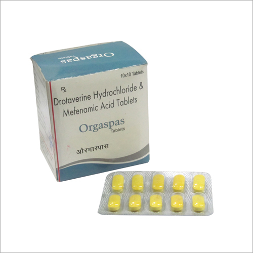 Drotaverine Hydrochloride & Mefenamic Acid Tablets - Hygienically Packed , Long Shelf Life and Safe Usage