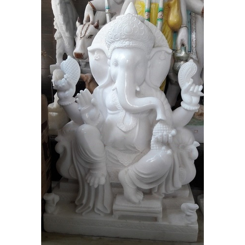 Marble Ganesh Statue - Feature: Easy To Install