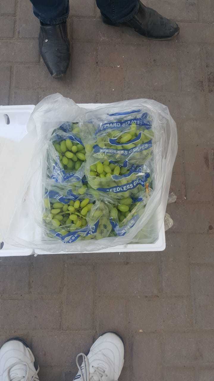 Super Sonaka Grapes - 4.5 Kg Pack Of Fresh, Juicy, Long Green Grapes | Premium Quality, 25 Days Shelf Life, Nutrient-rich, Sweet Flavor