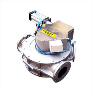 Dual Tunnel Divertor Valves - Stainless Steel, 50-200 NB | Dual Channel, 350° Diverting Angle, Pneumatic Actuator, 6 Bar, 1200°C Max Temperature