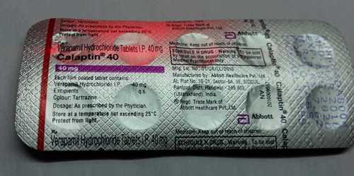 Verapamil Hydrocloride Tablets General Medicines