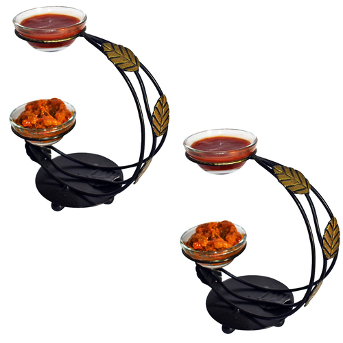 अचार-चटनी स्टैंड साथ में कटोरी