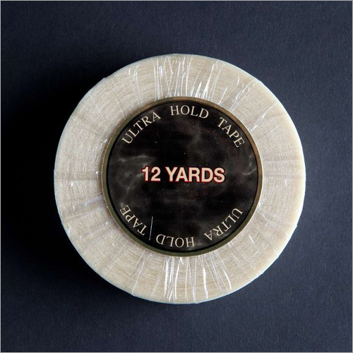 No-Shine Roll (12 Yard) Hair Wig Tape - Yellow, Unisex Use, Warranty Included | Non-Shiny Finish for Seamless Application