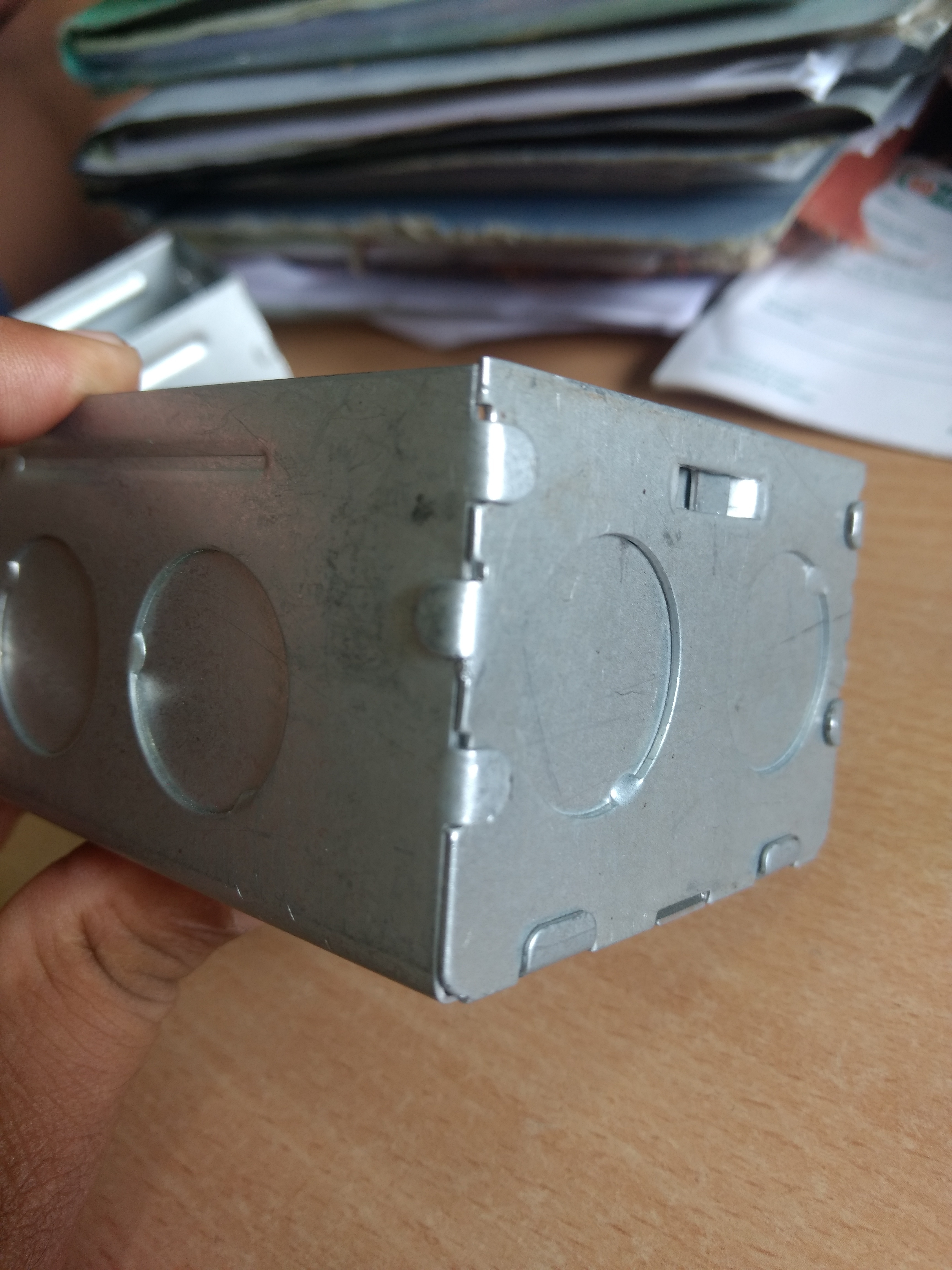 Gi Concealed Box - 1-18 Module Sizes, 22-16 Gauge Light Steel | 50-60 Hertz Frequency, 1 Year Warranty, 5-7 Kilograms Weight