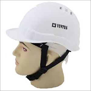 Ventra ld White Helmet - ABS Material, 20 Pieces per Bag, Yellow & White Color | Lightweight Design for Industrial & Construction Use, Male Fit