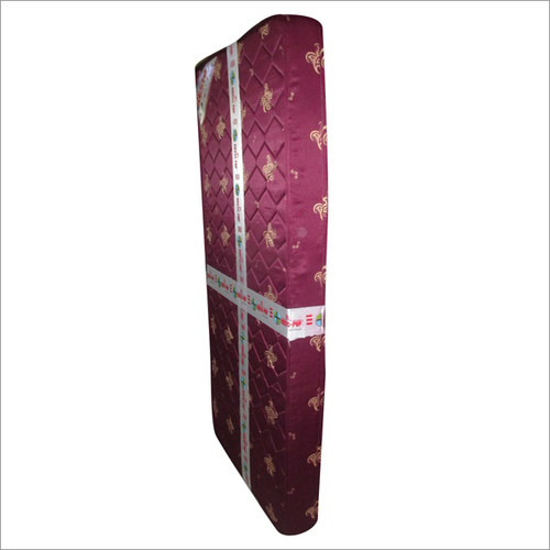 Comfort Bed Mattress - Cotton, Customizable Dimensions, Burgundy Floral Design | Super Soft Quilted Padding, Allergy-Free, Improves Sleep Quality