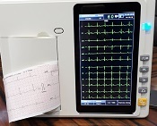 ईसीजी मशीन तीन चैनल 301