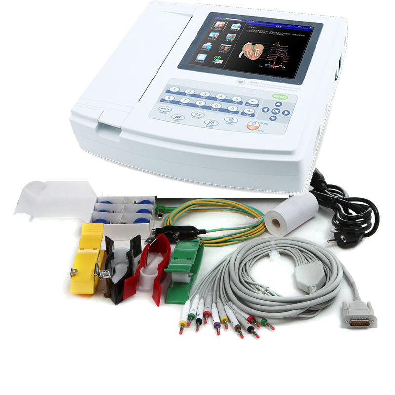 Ecg Machine Twelve Channel 1200g