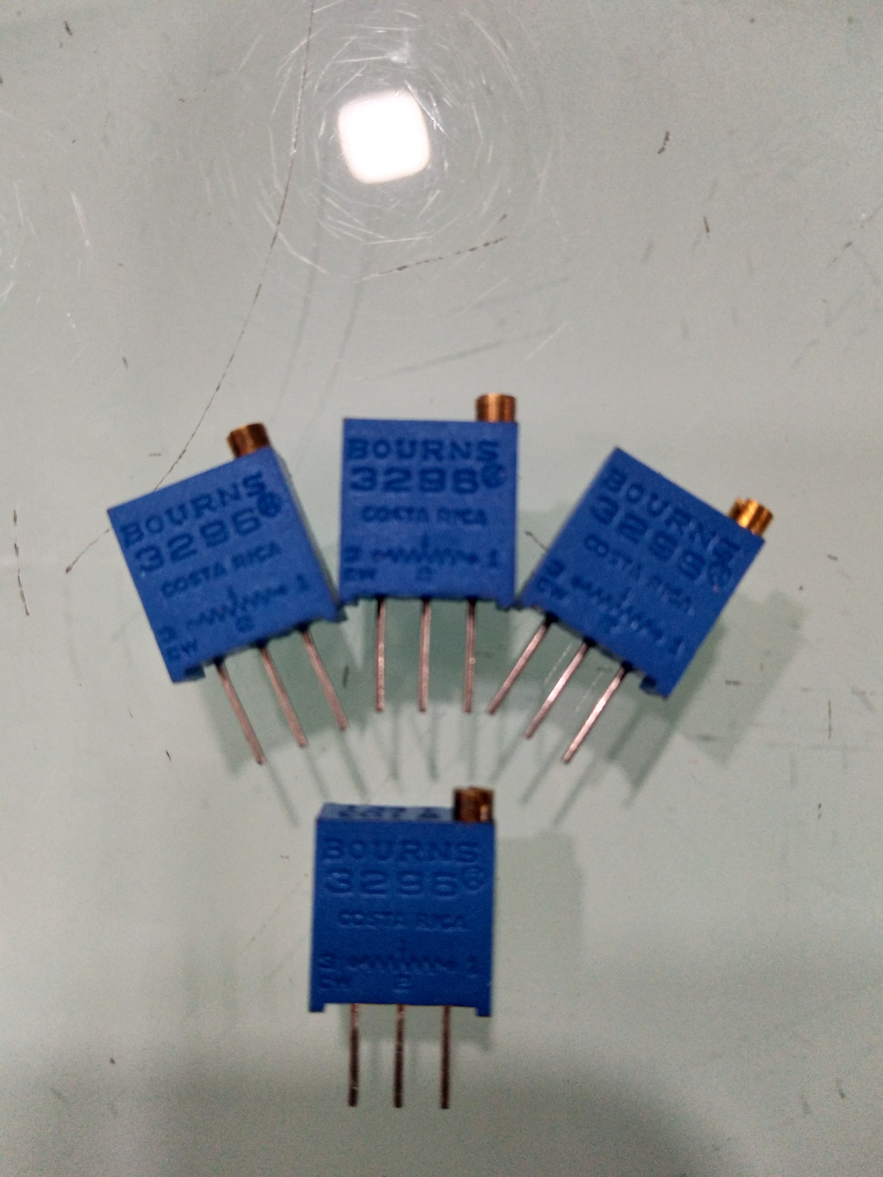 Blue Trimmer Potentiometer