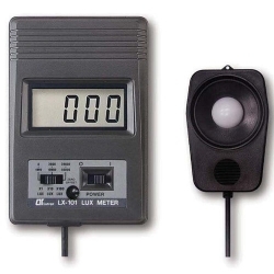 Lux Meter - Hard Plastic Build, 131x70x25 Mm Dimensions | Designed For Lighting System Adequacy In Office Spaces, Weighs 136-200 Grams