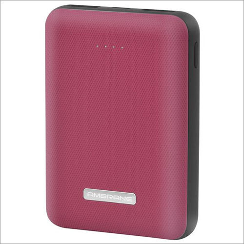 PP-12 10000 mAh पॉवर बैंक (लाल)