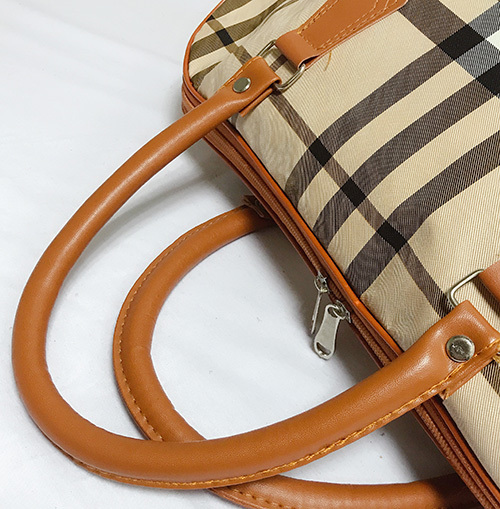 Cream Color Travel Bag