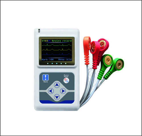 Portable Niscomed Holter ECG System , Model No:-9803