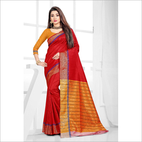 Ladies Cotton Butta Saree