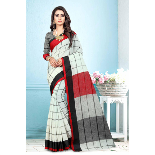 Ladies Trendy Cotton Saree